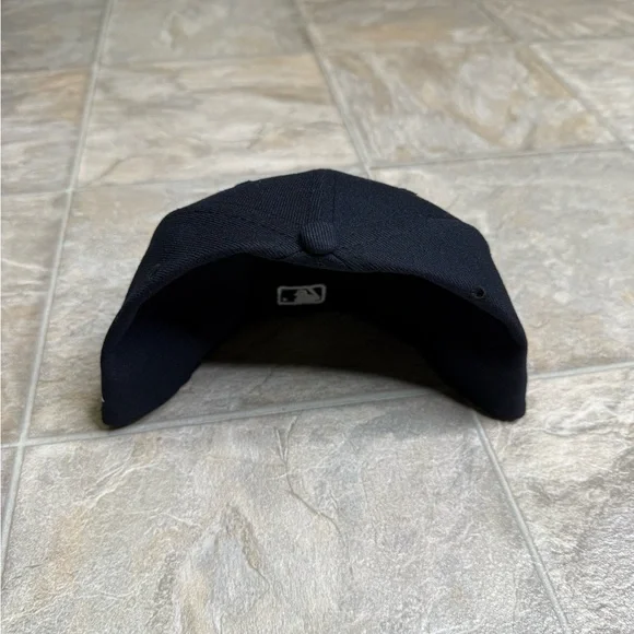 Detroit Tigers New Era 59Fifty Fitted Hat Mens Size 7 Blue MLB Baseball NWT - Picture 4 of 5